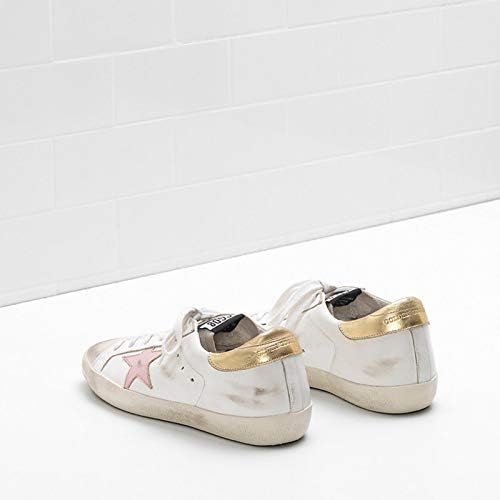 Women's Trainers Sneakers Leather Casual Walking Shoes Super Star Slide