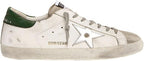 Hiking Sneakers Women Classic Lace-up Trainers Leather Flat Low Outdoor Sport Shoes - White