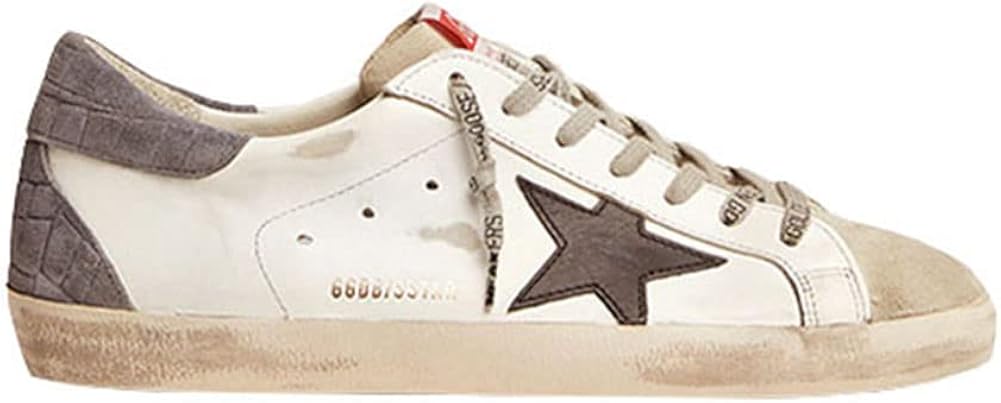 Casual Sneakers for Women Leather Outdoor Trainers Comfortable Hard-Wearing Low Sport Shoes - Black