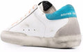 Mens Sneakers Size 10 Fashion Retro Breathable Sport Shoes Casual Hard-Wearing Lace-up Flat Trainers - Blue