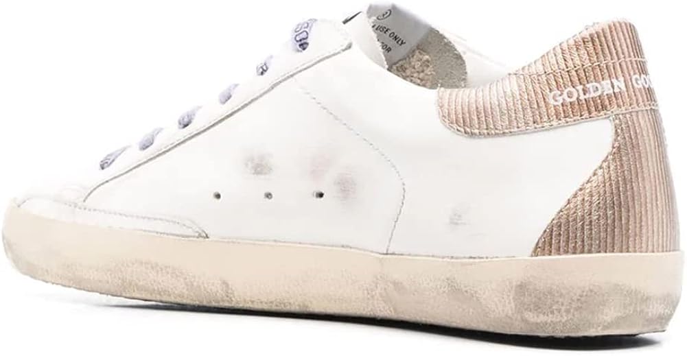 Dress Sneakers Women Retro Flat Trainers Casual Comfortable Leather Lace-up Sport Shoes New - Purple