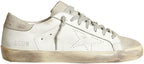 Retro Sneakers for Men Popular Hard-Wearing Trainers Outdoor Walking Flat Sport Shoes - White