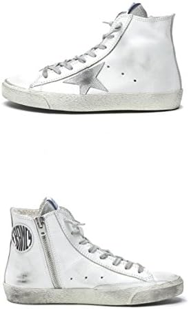 Women's Fashion Sneakers High Top Super Star Lace Up Casual Walking Shoes