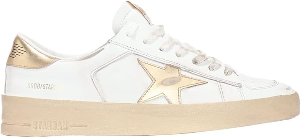 Women's Fashion Sneakers Outdoor Lace-up Low Trainers Breathable Hard-Wearing Climbing Sport Shoes - Gold