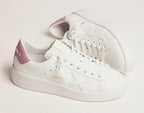 Sneakers for Men Minimalist Leather Trainers Comfortable Hard-Wearing Outdoor Low-top Sport Shoes