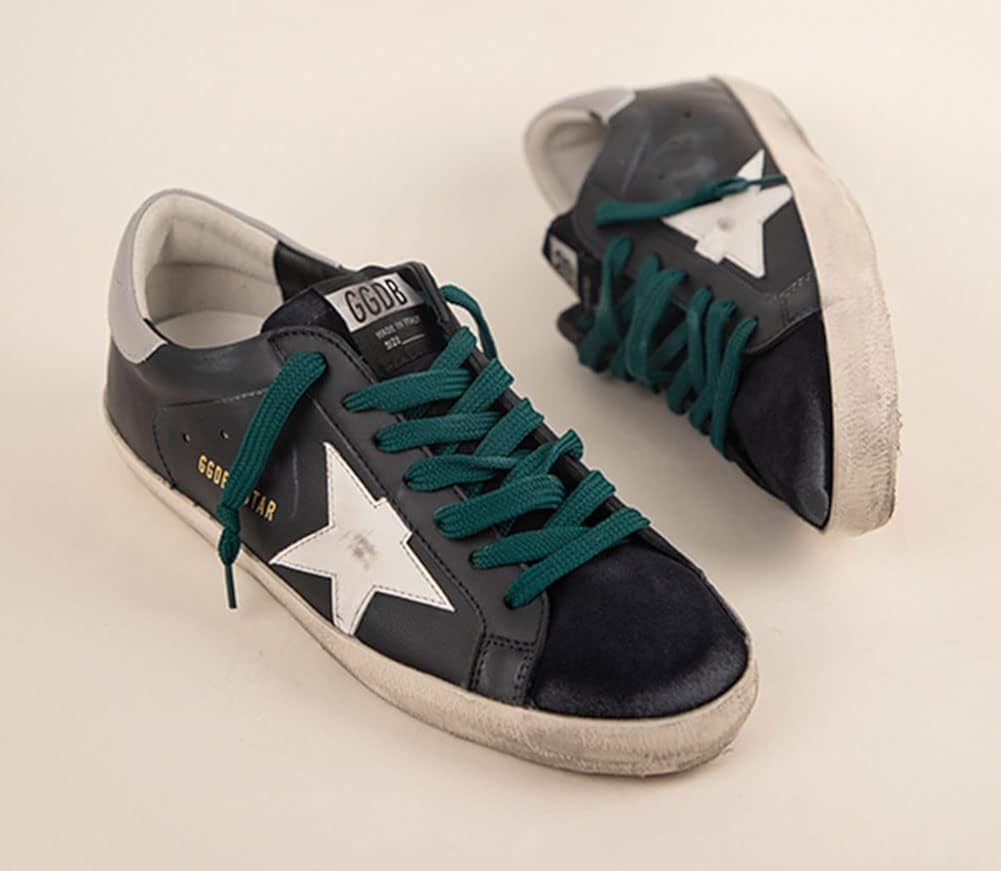 Hiking Sneakers Women Classic Lace-up Trainers Leather Flat Low Outdoor Sport Shoes