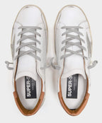White Sneakers for Men Casual Breathable Lightweight Sport Shoes Retro Walking Low Trainers