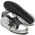 Women's Casual Sports Sneakers Non-Slip Retro Super Star Leather Shoes