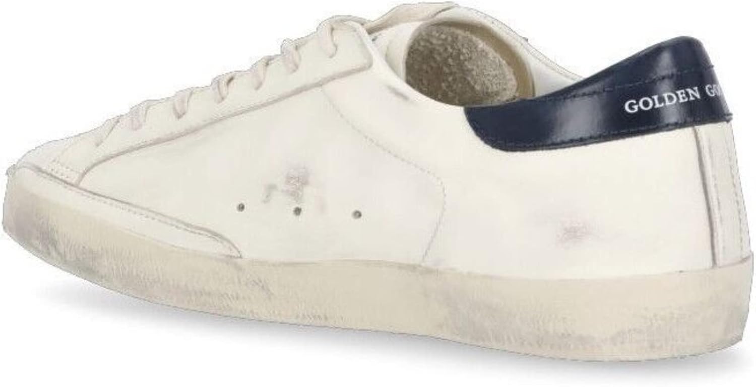 Women's Casual Sports Sneakers Non-Slip Retro Super Star Leather Shoes - White