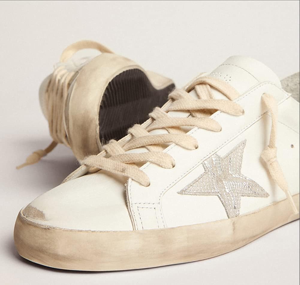 Dress Sneakers Men Retro Flat Trainers Casual Comfortable Leather Lace-up Sport Shoes New