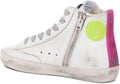 Fashion Cool Flat Trainers High Top Sneakers for Men Comfortable Outdoor Sport Shoes New - White