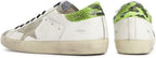 Men's Sneakers Retro Breathable Lightweight Non-Slip Sport Shoes Leather Flat Walking Trainers