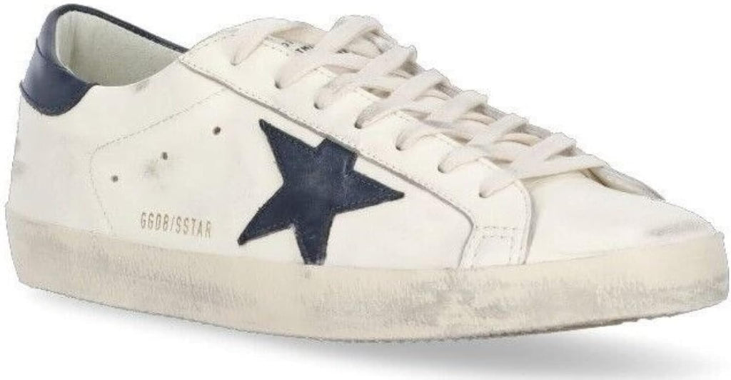 Men's Casual Sports Sneakers Non-Slip Retro Super Star Leather Shoes
