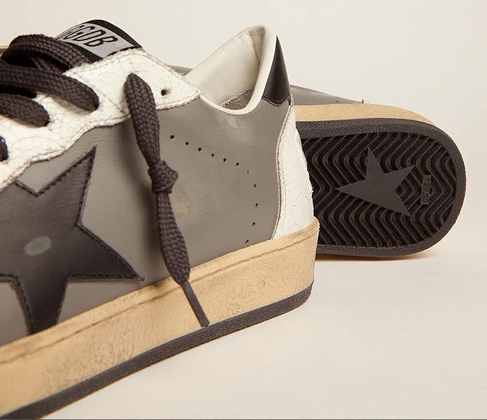 White Leather Sneakers for Women Walking Sport Shoes Hard-Wearing Outdoor Flat Trainers