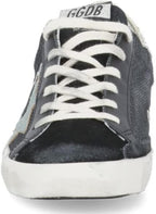 Women's Trainers Sneakers Non-Slip Leather Casual Shoes Low Top Slide