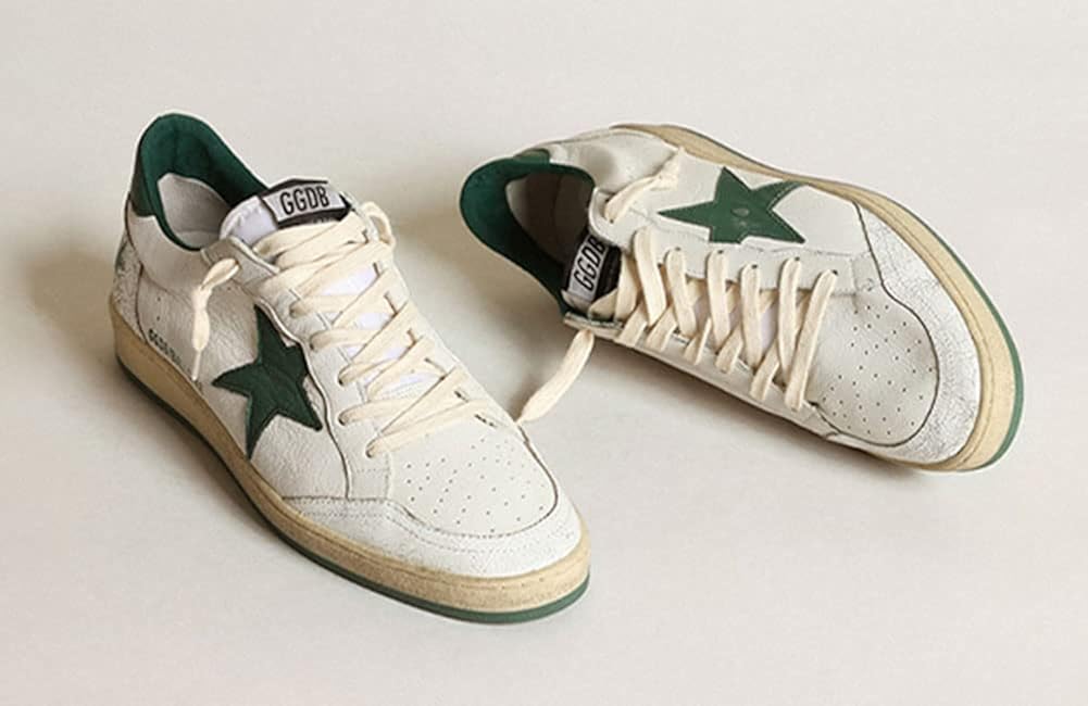 Casual Sneakers for Women Classic Retro Sport Shoes Leather Breathable Hard-Wearing Rubber Trainers