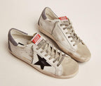 Casual Sneakers for Men Leather Outdoor Trainers Comfortable Hard-Wearing Low Sport Shoes