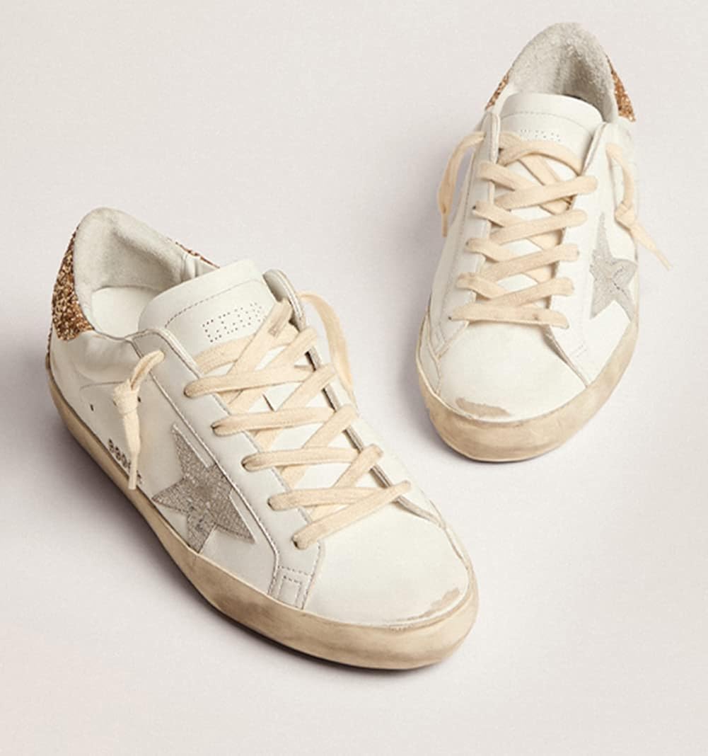 Dress Sneakers Men Retro Flat Trainers Casual Comfortable Leather Lace-up Sport Shoes New