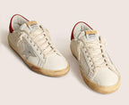 Mens Running Sneakers Casual Breathable Low-top Trainers Leather Camping Flat Sport Shoes