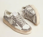 Men's Casual Sneakers Super Star Francy Sports Shoes Golden Shoes