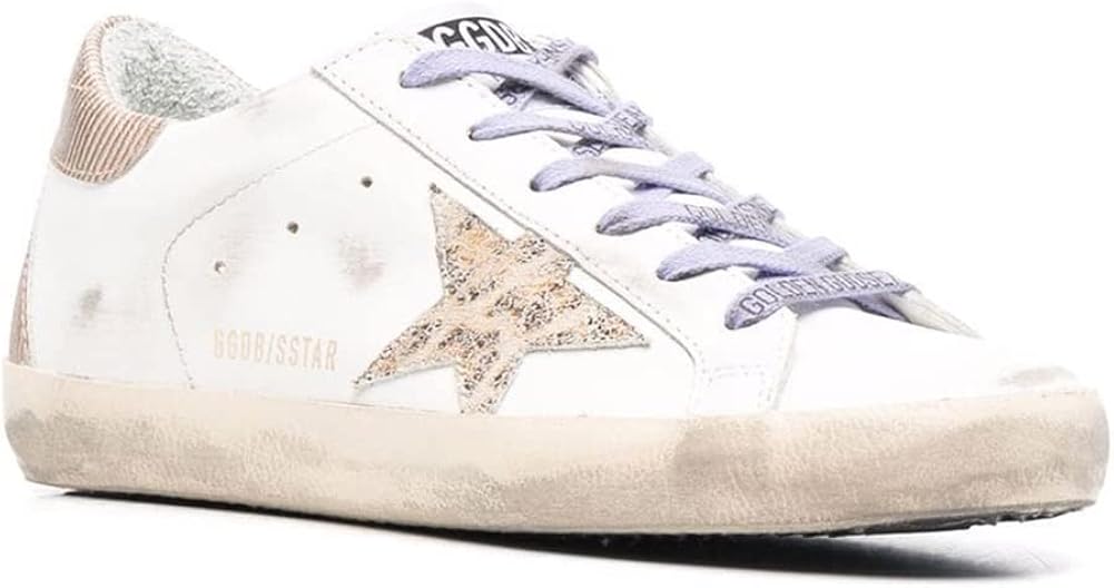 Dress Sneakers Women Retro Flat Trainers Casual Comfortable Leather Lace-up Sport Shoes New