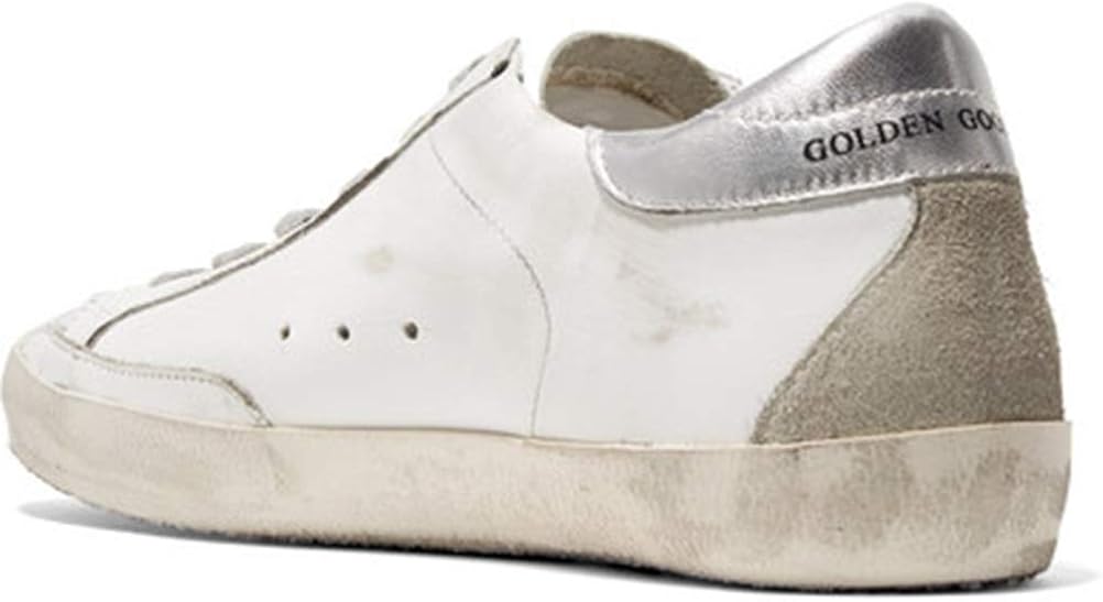 Casual Leather Sneakers Super Star Womens Sport Shoes Slide