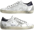 Women's Trainers Sneakers Non-Slip Leather Casual Shoes Low Top Slide
