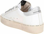 Men's Trainers Sneakers Leather Super Star Frances Casual Sport Shoes - Silver