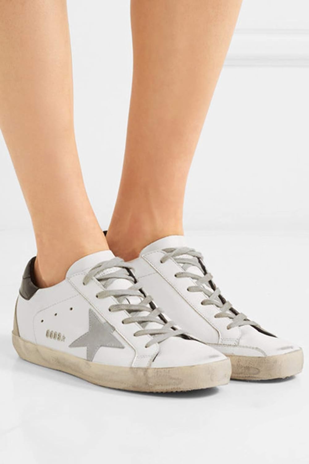 Casual Leather Sneakers Super Star Mens Sport Shoes Slide