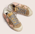 Women's Fashion Sneakers Soft Comfortable Non-Slip Leather Trainers Walking Sport Shoes