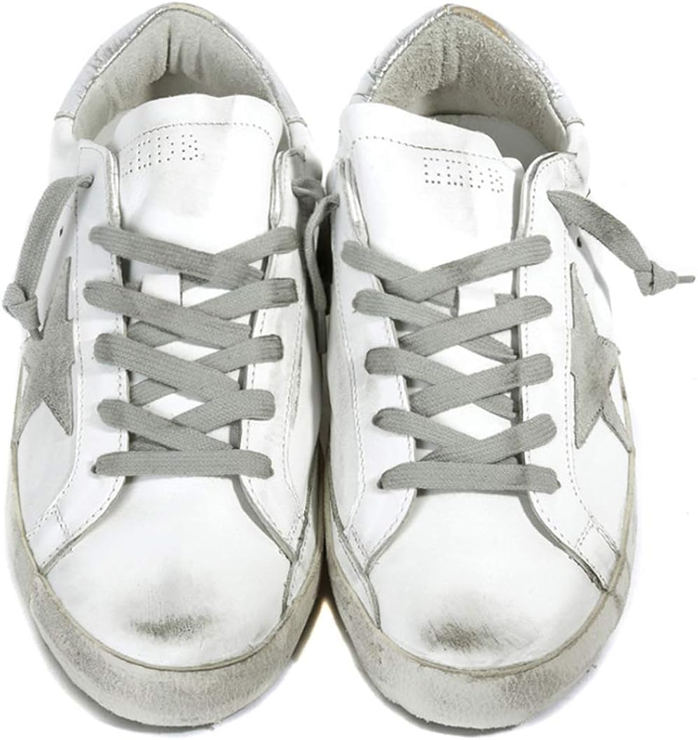 Women's Trainers Sneakers Non-Slip Leather Casual Shoes Low Top Slide