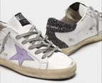 Shoes for Women Sneakers Lightweight Leather Casual Non-Slip Flat Trainers Outdoor