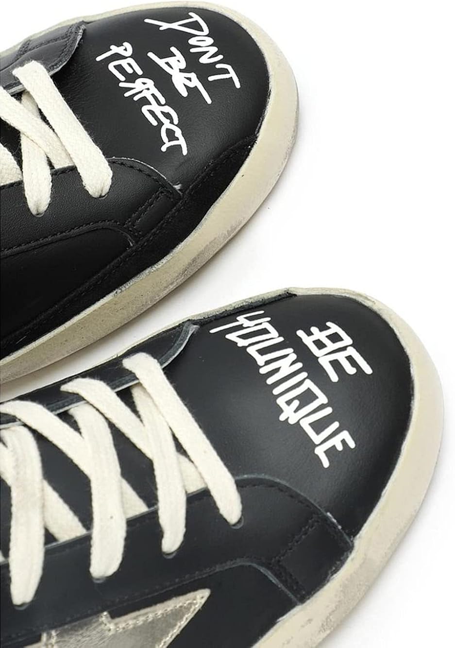 Women's Fashion Sneakers Leather Outdoor Low Flat Trainers Retro Breathable Rubber Sport Shoes