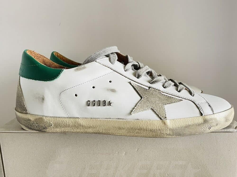 Women's Trainers Sneakers Leather Casual Walking Shoes Super Star Slide