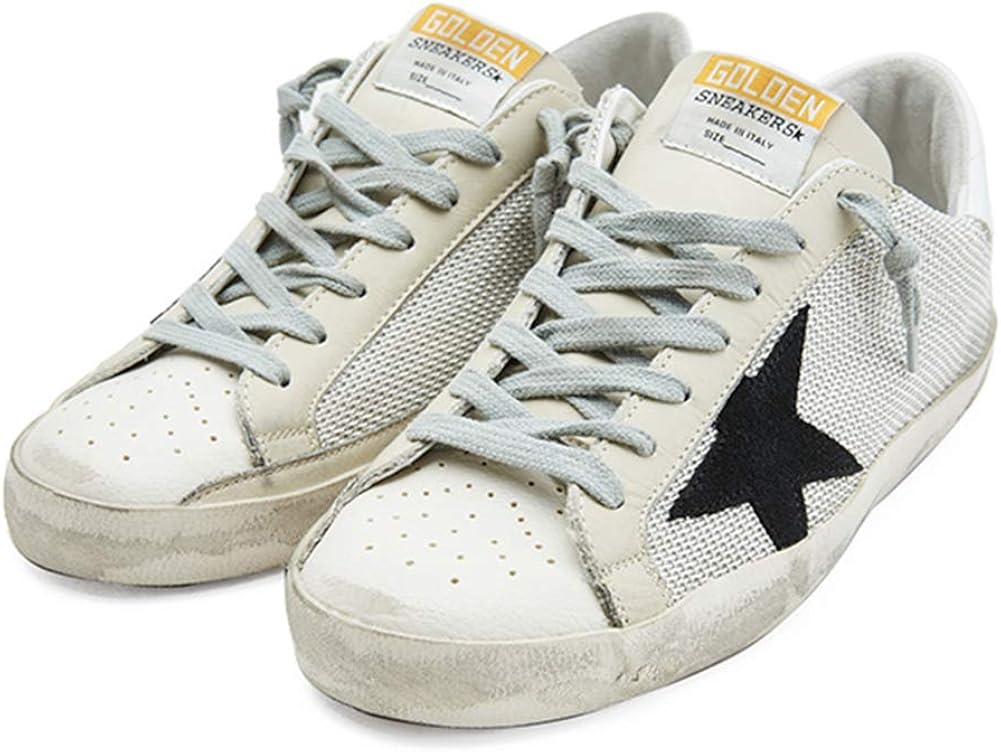 Women's Fashion Trainers Sneakers Mesh Breathable Casual Shoes - White Tail