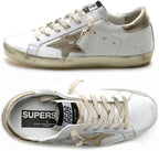 Women's Casual Sneakers Super Star Francy Sports Shoes Golden Shoes