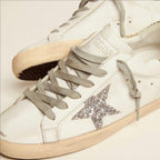 Casual Sneakers for Women Leather Outdoor Trainers Comfortable Hard-Wearing Low Sport Shoes