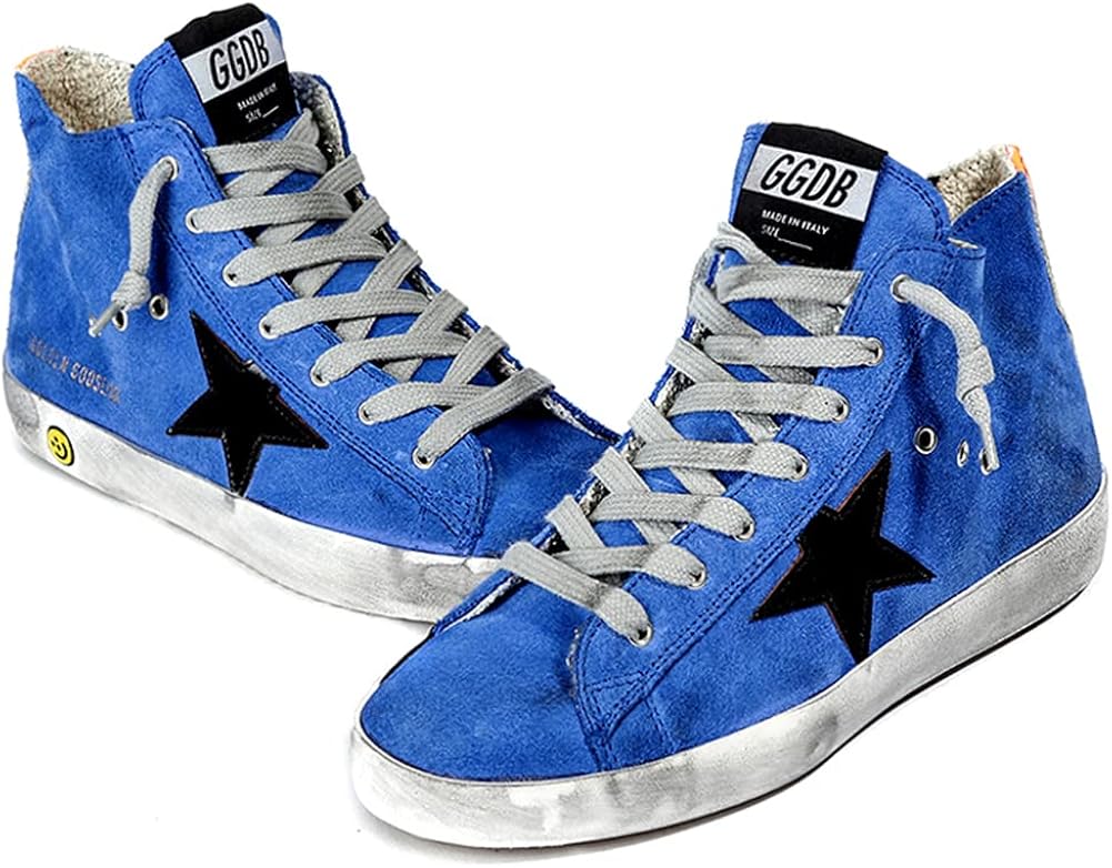 Casual Comfortable Rubber Flat Trainers Mens Walking Sneakers Retro High-top Sport Shoes