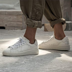 Hiking Sneakers Men Fashion Lace-up Trainers Breathable Flat Sport Shoes Outdoor