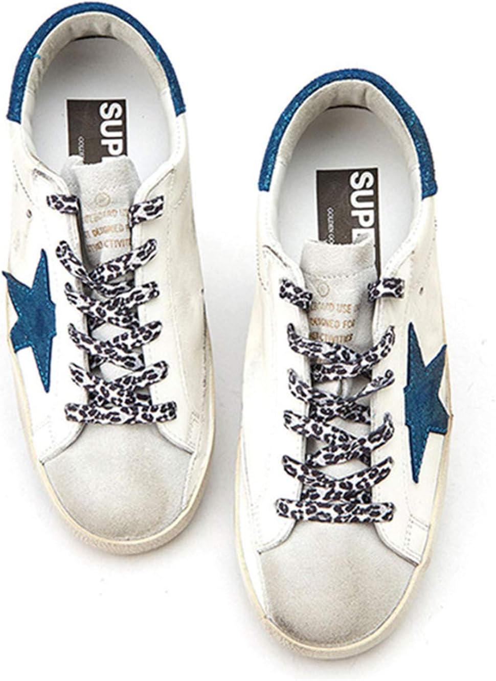 Women's Trainers Sneakers Non-Slip Leather Lace Up Casual Shoes Slide