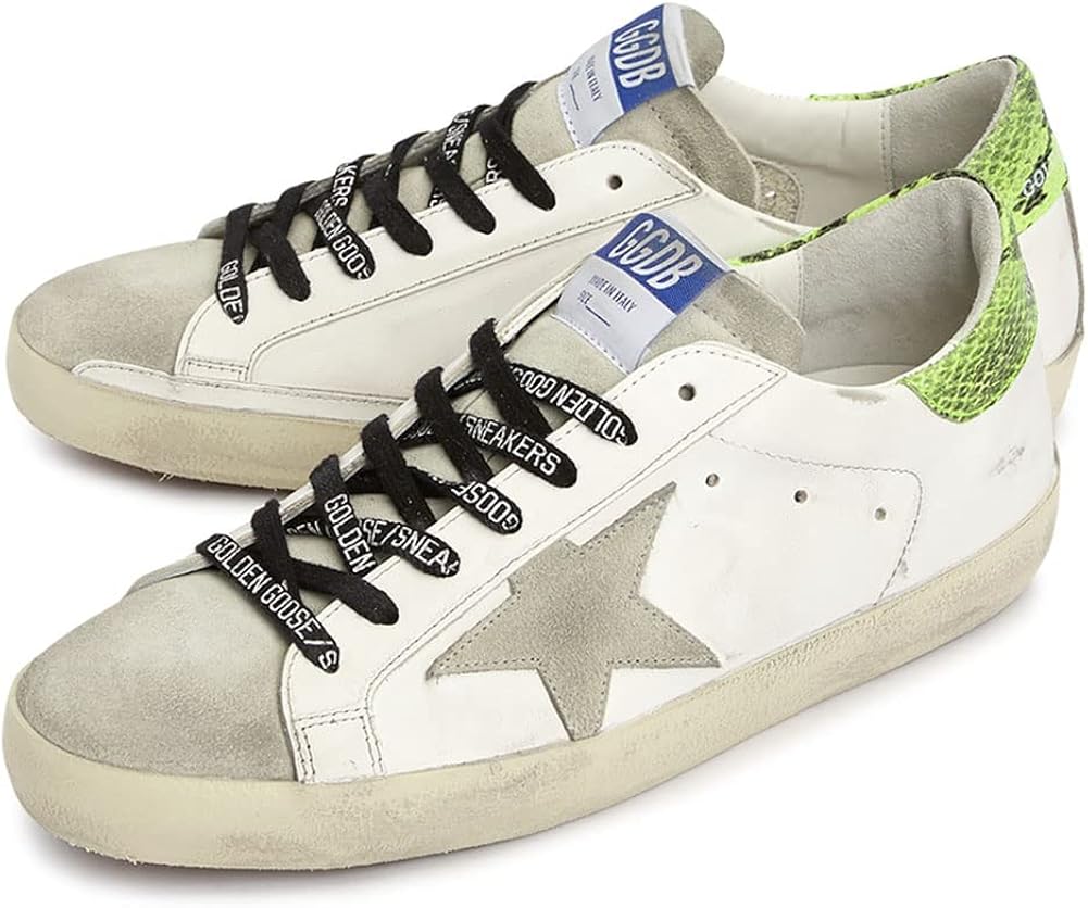 Women's Sneakers Retro Breathable Lightweight Non-Slip Sport Shoes Leather Flat Walking Trainers