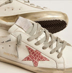 Casual Sneakers for Men Classic Retro Flat Trainers Comfortable Leather Lace-up Sport Shoes