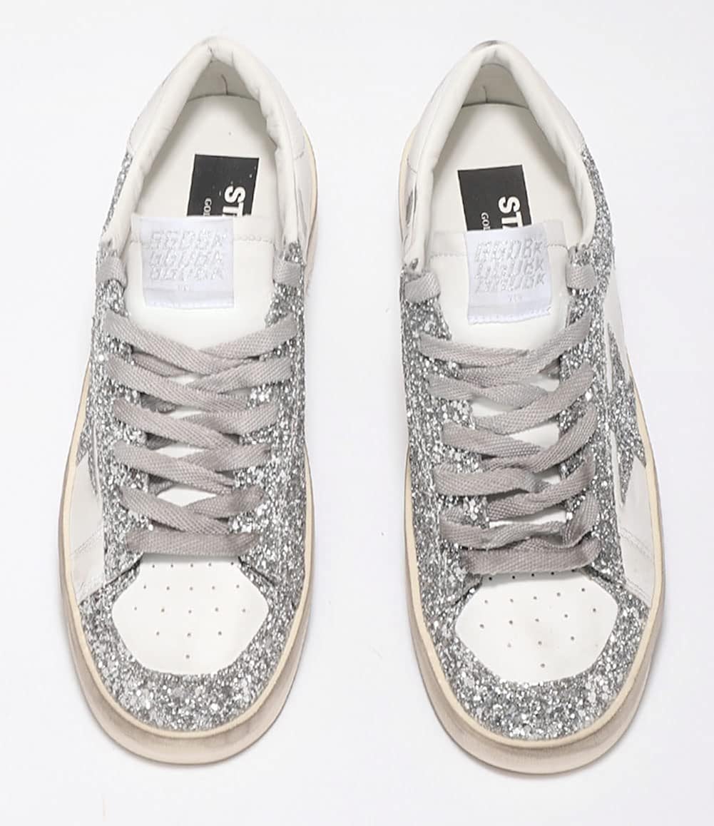 Womens Sneakers Breathable Hard-Wearing Lace-up Trainers Walking Low Flat Sport Shoes