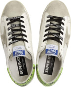 Men's Sneakers Retro Breathable Lightweight Non-Slip Sport Shoes Leather Flat Walking Trainers