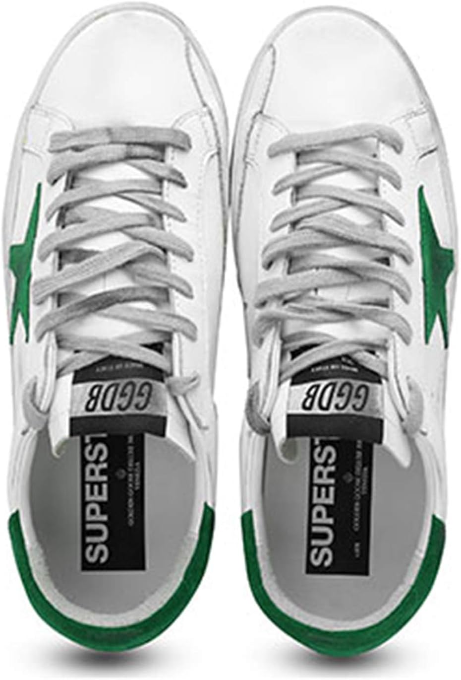 Mens Fashion Sneakers Lace Up Low Top Round Toe Star Casual Walking Flat Shoes