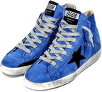 Casual Comfortable Rubber Flat Trainers Mens Walking Sneakers Retro High-top Sport Shoes