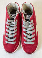 Casual Comfortable Rubber Flat Trainers Womens Walking Sneakers Retro High-top Sport Shoes
